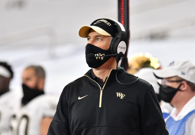 Wake Forest Demon Deacons football Dave Clawson 