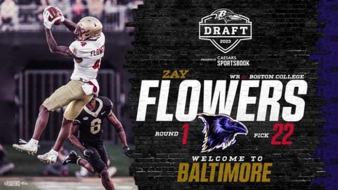 Zay Flowers might already be the best wide receiver in Ravens history