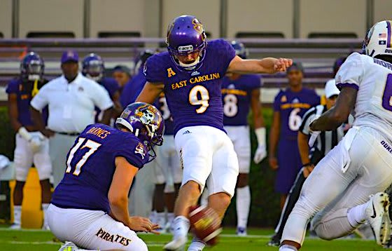 Jake Verity exits the East Carolina football program as the all-time leader in points scored.