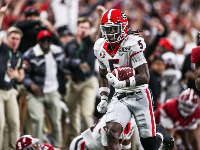 Ringo's pick six leads Georgia to national championship