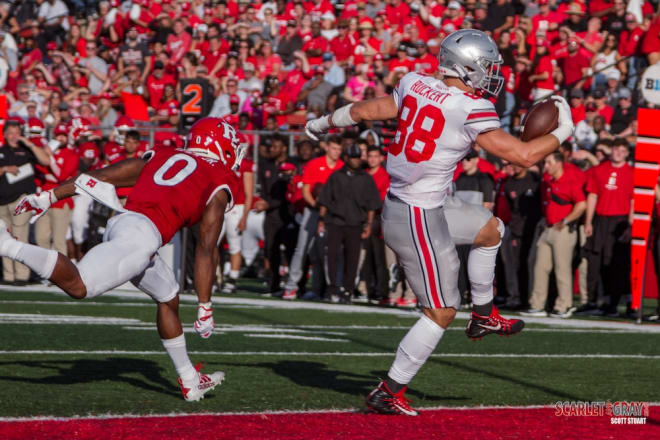 Jeremy Ruckert has recorded 11 receptions through six games in 2021 compared to 13 catches in all of 2020. 