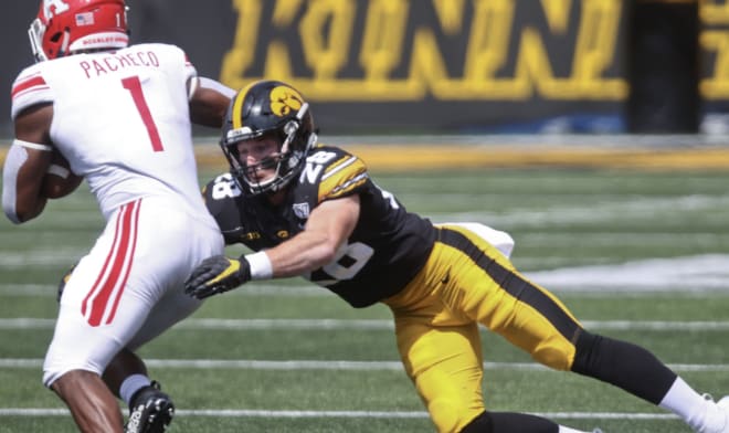 Iowa' junior defensive back Jack Koerner leads a solid unit. 