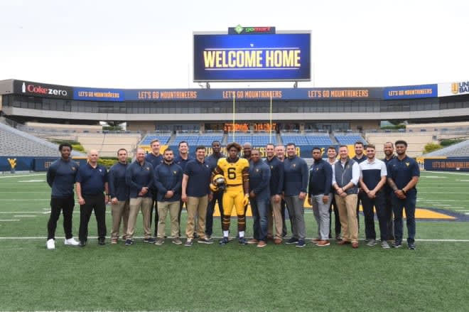 Williams is the second four-star commitments for the West Virginia Mountaineers football program.