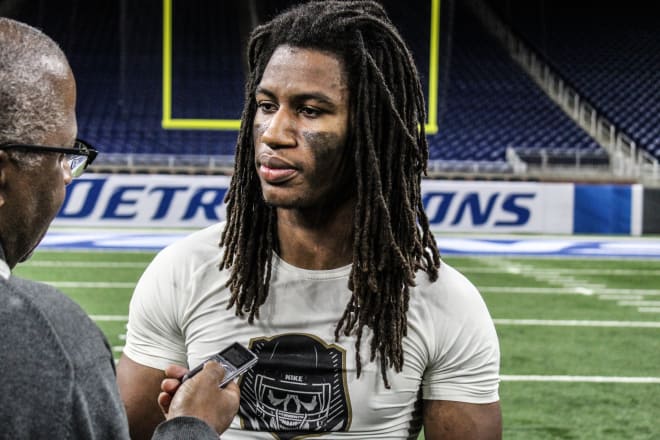 Detroit Cass Tech three-star safety Jaylen Kelly-Powell likely puts an end to recruiting at his position for Michigan.