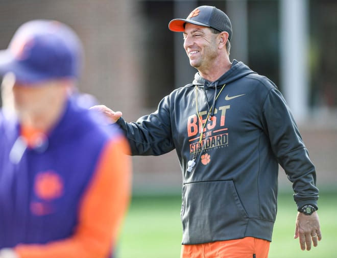 Clemson head coach Dabo Swinney. Photo | Ken Ruinard-USA TODAY Sports