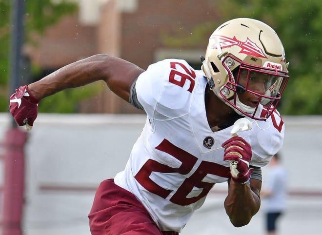 Sophomore Asante Samuel, Jr. is one of the most vocal players on the Florida State football team. 