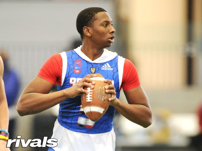 Cal quarterback commit Justyn Martin holds a Michigan Wolverines football recruiting offer. 