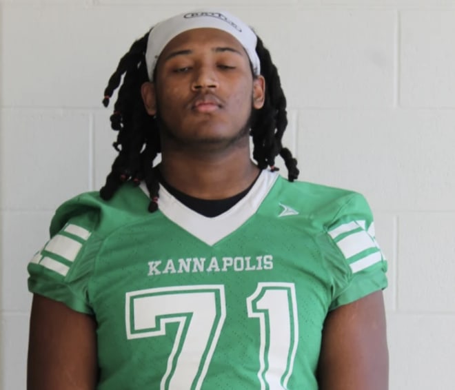 Kannapolis (N.C.) Brown junior offensive lineman Tai Buster is up to 13 scholarship offers.