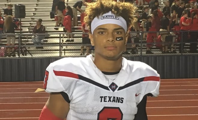 Texas wide receiver Gavin Holmes has reopened his recruiting.