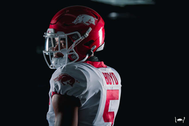 PHOTOS: Arkansas unveils new uniforms 