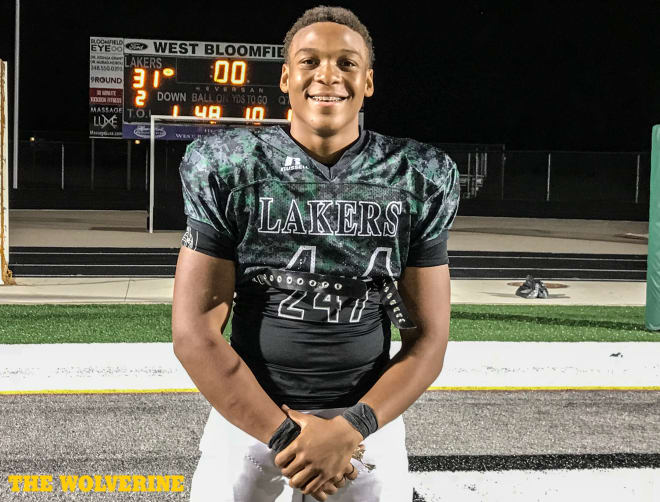 West Bloomfield (Mich.) High four-star linebacker Cornell Wheeler committed to Michigan on Sept. 25, 2018.