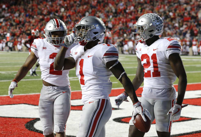 Ohio State WR Johnnie Dixon has been using the crossing routes to his advantage this season. 