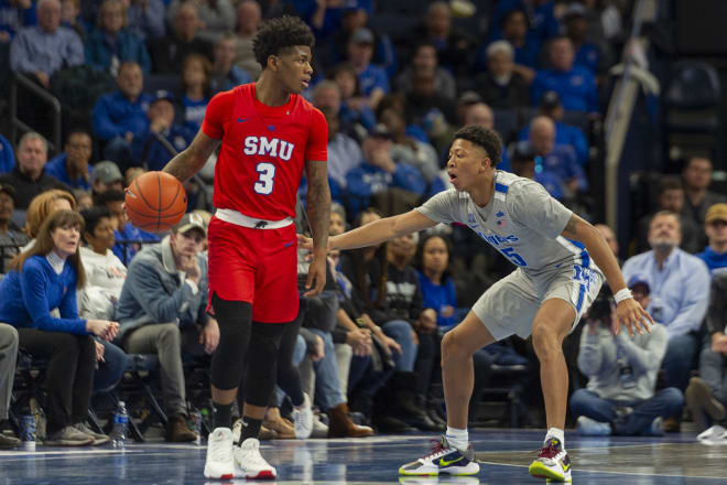 SMU point guard Kendric Davis was named a second-team NABC District 24 selection on Monday.