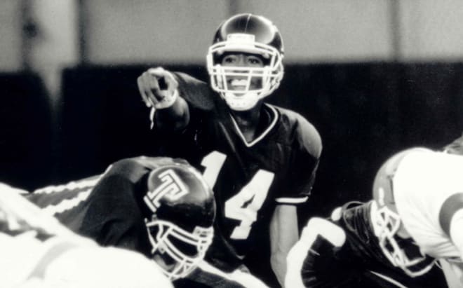 Henry Burris threw for 7,495 yards and 49 touchdowns during his Temple career. 