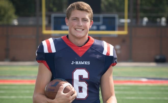 Urbandale safety Tucker Langenberg continues to hear from the Iowa Hawkeyes.