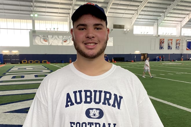 Westphal was a standout at Auburn's camp Wednesday.