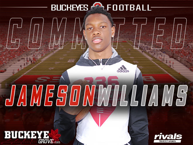 Williams is the first commit the Buckeyes have landed since Urban Meyer's return.