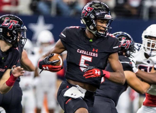 Texas WR Garrett Wilson is the latest 2019 prospect to land an offer from Notre Dame 
