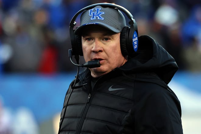 Mark Stoops is in his 10th season as the Wildcats' head coach.