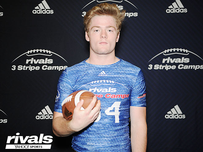 Oklahoma wide receiver Drake Stoops now has an offer from Iowa, his father's alma mater.
