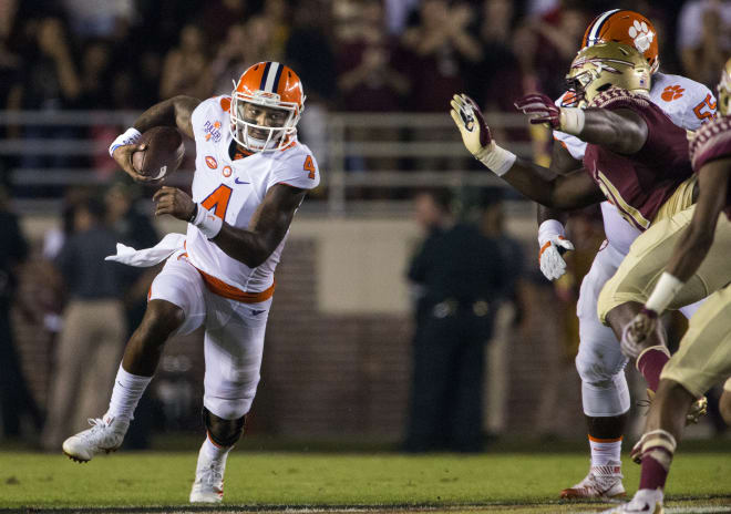Clemson topped Florida State in 2016 en route to a national title