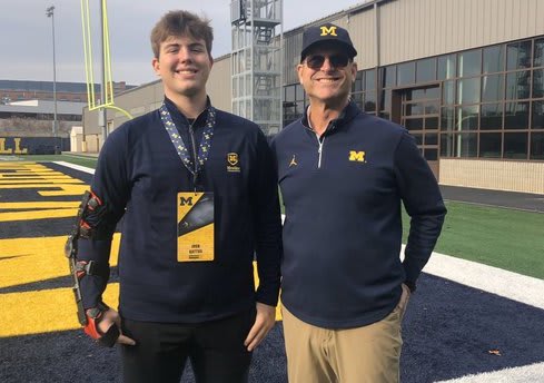 Ohio tight end Josh Kattus holds an offer from Michigan Wolverines football recruiting, Jim Harbaugh.