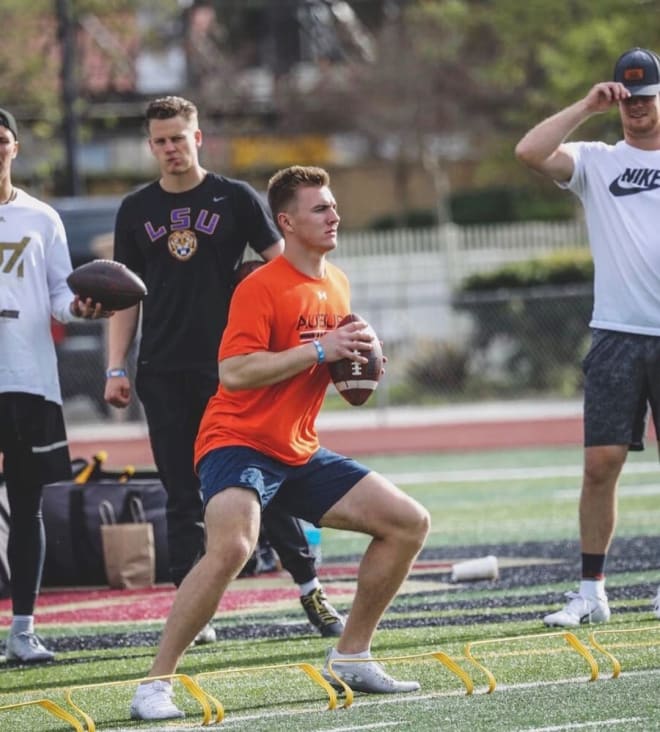 Bo Nix 'learned so much' from spring break training with Burrow