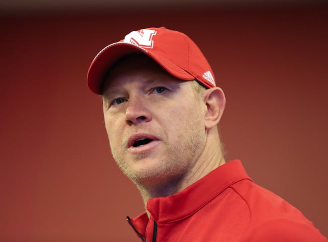 Nebraska head coach Scott Frost