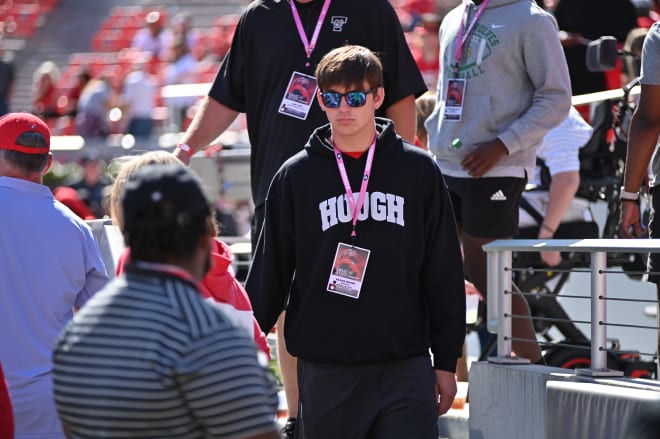 2024 offensive lineman Eagan Boyer. Photo by Kathryn Skeean.