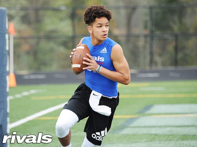 Braden Davis is one of three 2022 quarterbacks with a Stanford offer. He has done a virtual visit.