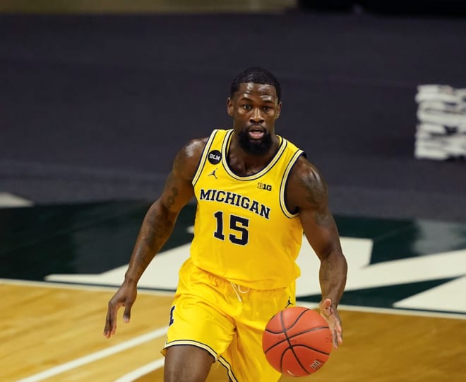 Michigan Wolverines basketball's Chaundee Brown was the team's sixth man this past season.