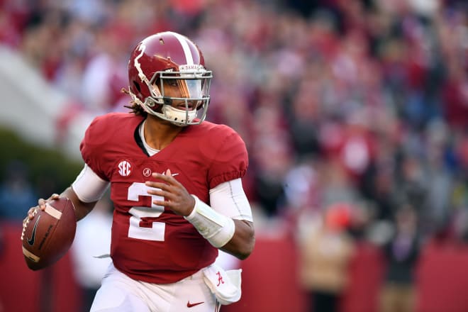 Jalen Hurts tops our list of most important players for Alabama this season. Photo | USA Today