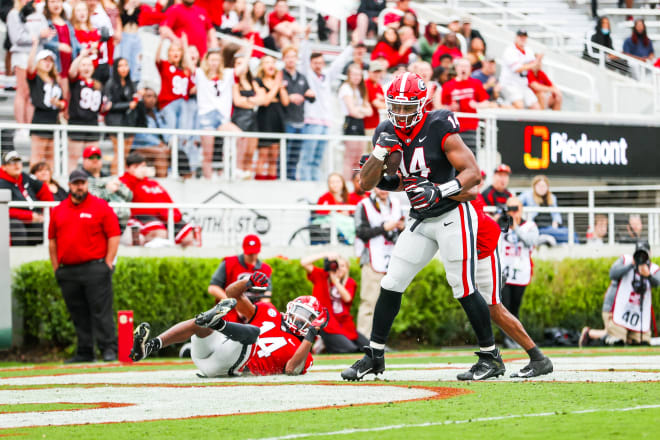 Arik Gilbert showed during G-Day he's ready to make a big impact in the tight end room.