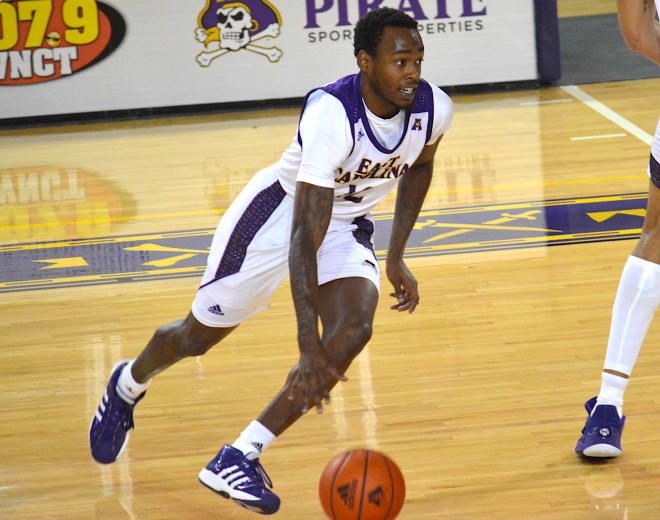 ECU guard Tremont Robinson-White was solid with a career high 29 points in ECU's loss to USF.