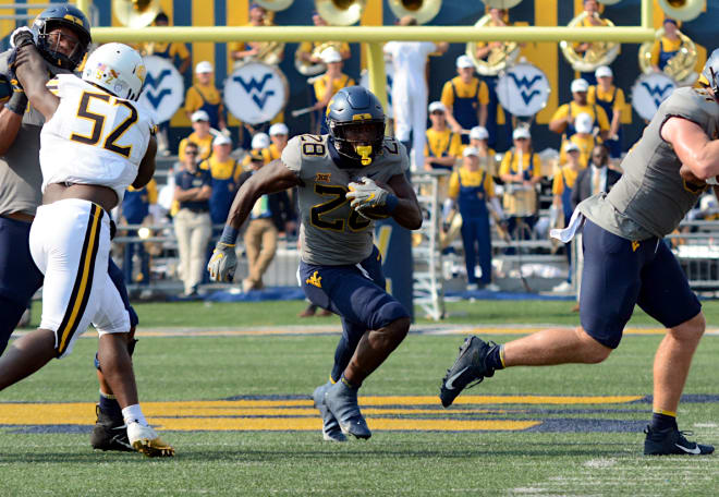 The West Virginia Mountaineers football program was able to play a lot of players against Towson.