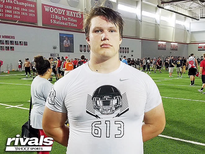 Rivals250 2019 OL Zeke Correll will get his first look at Notre Dame during a game day this weekend.