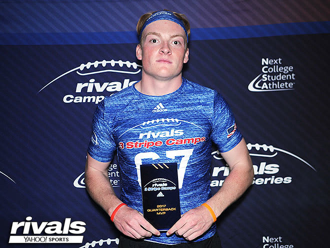 QB commit Alan Bowman took home the QB MVP award at the Rivals Camp in Dallas this spring