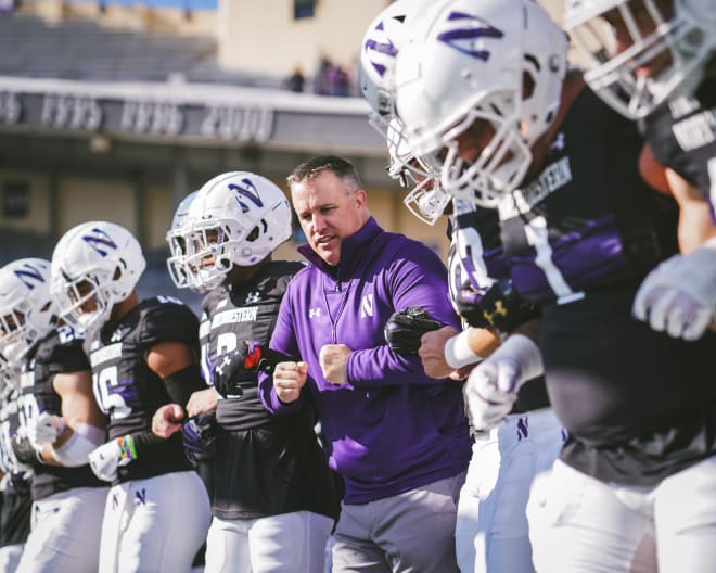 Pat Fitzgerald decried his team's lack of execution and consistency.