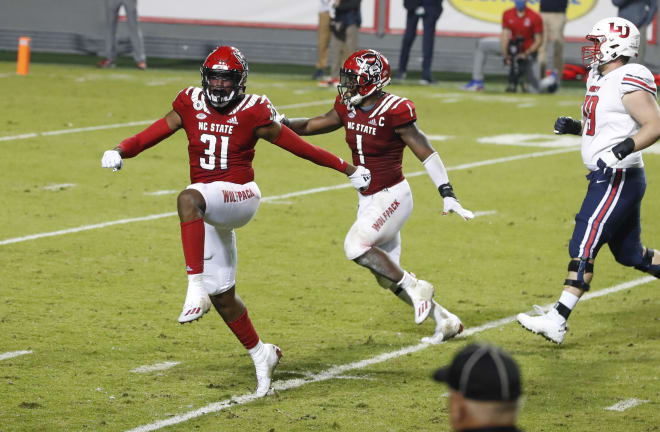 NC State Wolfpack football Vi Jones 