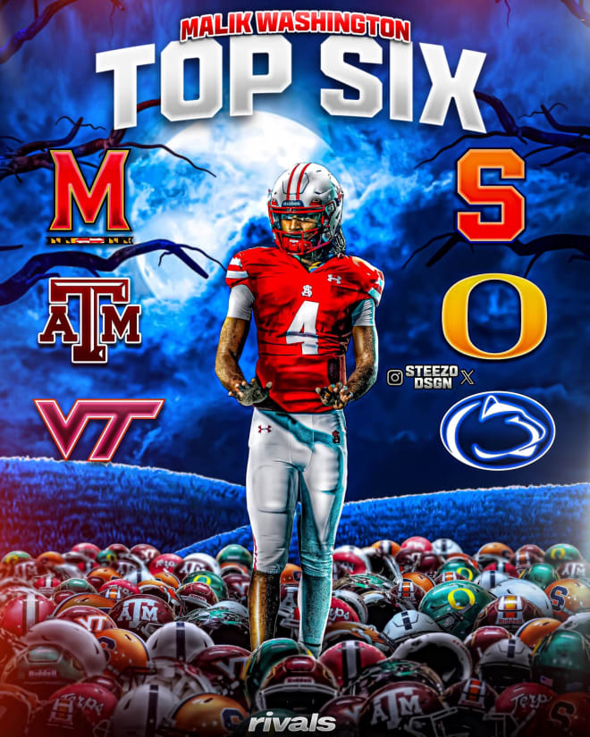 Hokies In The Top Six For 2025 QB Malik Washington HokieHaven