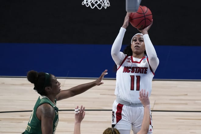 NC State Wolfpack basketball Jakia Brown-Turner