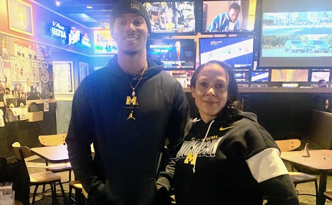 California wide receiver Cristian Dixon is committed to Michigan Wolverines football recruiting, Jim Harbaugh.