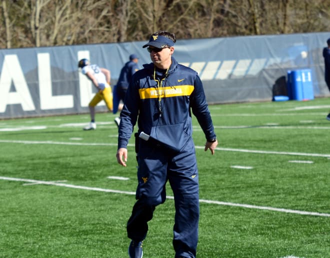 West Virginia Mountaineers football head coach Neal Brown has put his energy into a routine. 