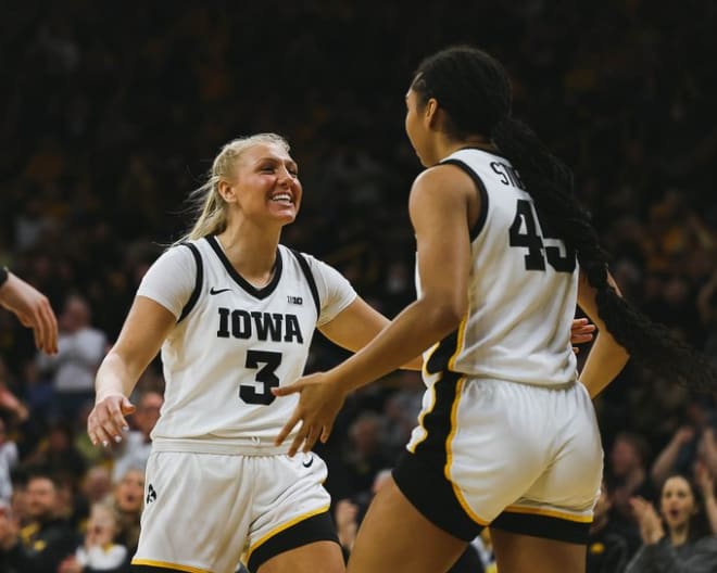 It wasn't always pretty, but Iowa moved to 9-1 in conference with a win over Nebraska
