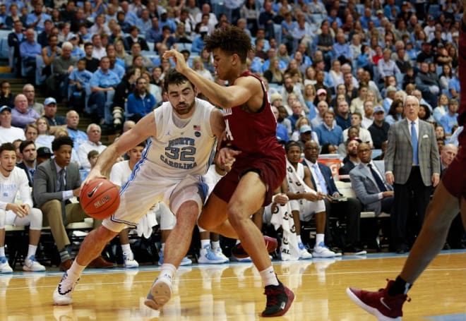 Fueled by disrespect and inner drive while facing different defenses, Luke Maye returns to where he went off a year ago.