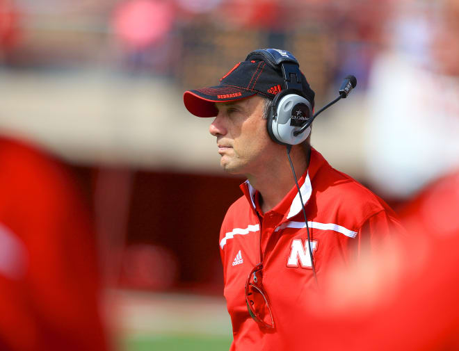 Mike Riley coached his first spring game in 2015. 