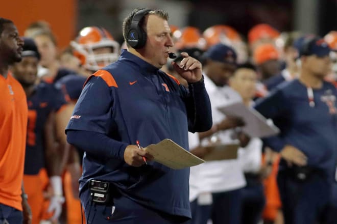 Illinois coach Bret Bielema wants to protect the rivalries that help define the Big Ten.
