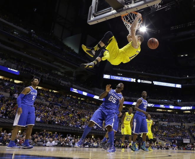 Michigan Wolverines basketball last played Kentucky in the 2014 Elite Eight.