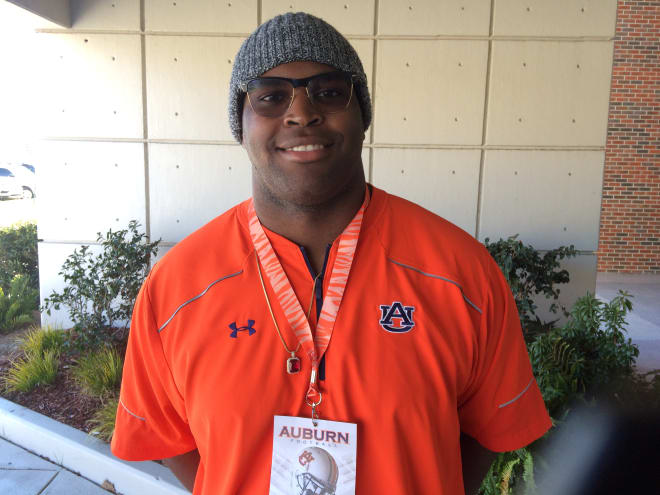 The First Academy (Orlando, Fla.) five-star OT Calvin Ashley remains solid to Auburn.