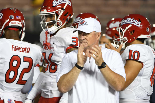 Former Cal coach Jeff Tedford is 22-6 through his first two seasons at Fresno State.